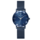 Montre Femme MULTIPLES Cadran Bleu Bracelet Acier milanais B