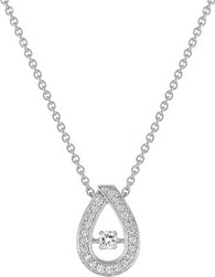 Collier argent rhodi et oxydes