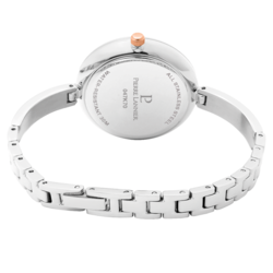 Montre Femme PRETTY Cadran Blanc Bracelet Acier Argent