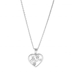 collier agent coeur