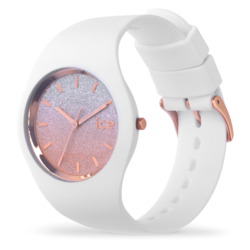 Montre, Femme, ICE lo,White pink, Medium 013431