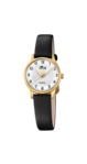 Montre, Lotus 18574/A, Femme, classique, Bracelet cuir noir 