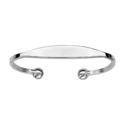 Bracelet esclave argent