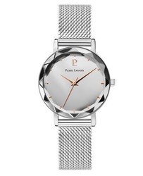 Montre Femme MULTIPLES Cadran Argent Bracelet Acier Milanai