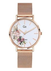 Montre Femme Plaqu or Rose Bracelet Milanais 695297