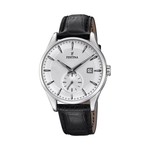 Montre Homme Acier &amp; cuir Classique Festina F20277/1