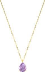 Collier Amthyste or jaune 9 carats