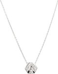 collier argent rhodie et oxydes