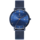 Montre Homme INTI Cadran Bleu Bracelet Acier milanais Bleu