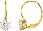 Dormeuse or jaune oxydes or 9 carats