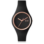 Montre, Femme, ICE glam noir ros, petit modle 000979