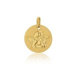 Médaille ronde Ange de Raphaël Or