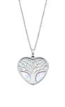 Lotus Style collier coeur arbre de vie