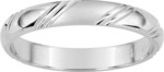 Alliance or blanc 9 carats