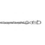 Bracelet argent triple chaine