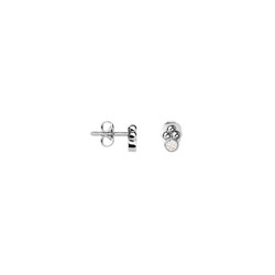 Boucles d'oreilles argent oxydes