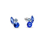 Boucles d&#039;Oreilles Artesia argent cristal  