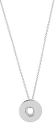 COLLIER ARGENT RHODIE 42cm