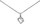 Collier argent coeur