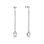  Boucles d&#039;Oreilles Magnifico argent rhodi cristal