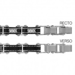 Bracelet acier reversible 5.7 mm