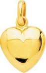 Pendentif coeur Or jaune 18 carats