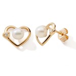 BOR JAUNE COEUR 1CZ/1PERLE 