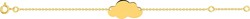 Identit bb or jaune 9 carats