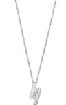 Collier argent rhodi oxydes  