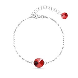 Bracelet candy argent rhodi