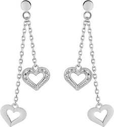 Boucles d'oreilles argent, pendantes AAWM69