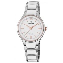 Montre femme cramique blanche Festina F20474/2