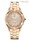 Montre fantaisie GO plaque or rose