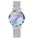 Montre, Femme, Acier, Bracelet milanais, Cadran multicolore