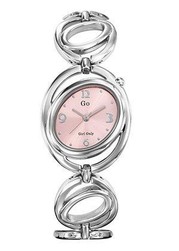 Montre fantaisie femme chrom GO bracelets anneau