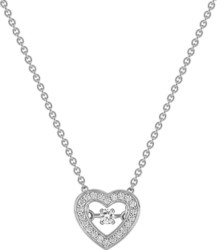 Collier argent oxydes