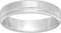 Alliance or blanc 9 carats