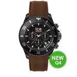 Montre, Homme ICE, Chrono, noir et marron 020625