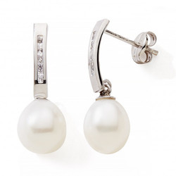 BO PENDANT PERLE +OZ OR GRIS 9K N8805G