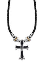 Collier homme acier Lotus style