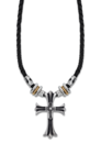 Collier homme acier Lotus style