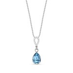Collier Melfi Necklace argent rhodi 