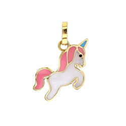 Pendentif Licorne Or jaune 9 carats