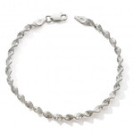 Bracelet argent torsad 