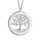 collier arbre de vie argent  graver