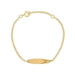 Identit bb or jaune 9 carats