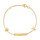 Bracelet identit bb ourson 18k