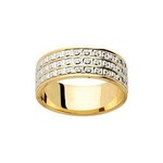 Alliance 7326 bicolore or 18 &amp; 9 carats  orest