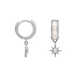 COLLIER PLAQUE OR  JAUNE PASTILLES DIAMANTES