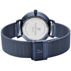 Montre Homme INTI Cadran Bleu Bracelet Acier milanais Bleu